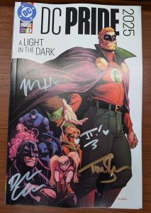 Signature Series: DC PRIDE 2025 Signed by Tim Sheridan, Josh Trujillo, Maya Houston, Derek Charm